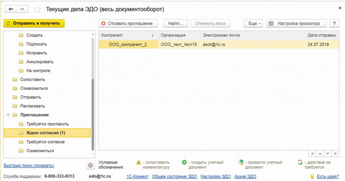 Пригласить в сбис контрагента к эдо 2023. Текущие дела по Эдо. Как отправить приглашение Эдо в 1с 8.3. Эдо в 1с 8.3. Приглашение в Эдо в 1с 8.3.